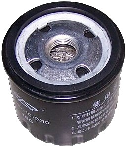 Фильтр масляный аналог NAC для китайского автомобиля Chery QQ6 (473H-1012010)