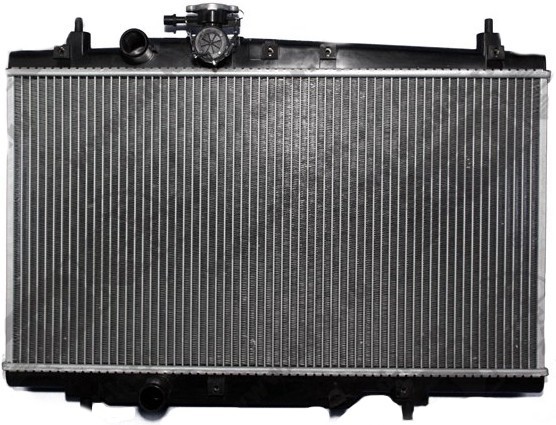 Радиатор охлаждения (c 2008 года, Derways) для китайского автомобиля Geely MK / Cross (1602041180-01)