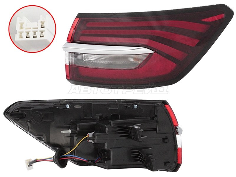 Фонарь задний правый для китайского автомобиля Geely Coolray (7057015800)