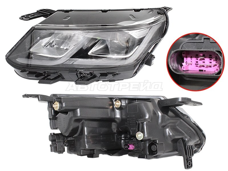 Фара левая LED для китайского автомобиля Geely Coolray (7051022500)