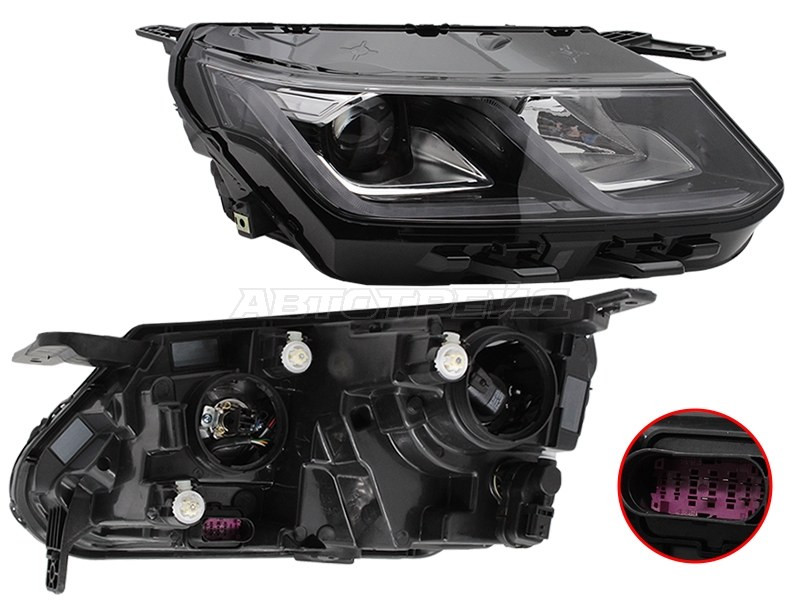 Фара правая галоген для китайского автомобиля Geely Coolray (7051022800)