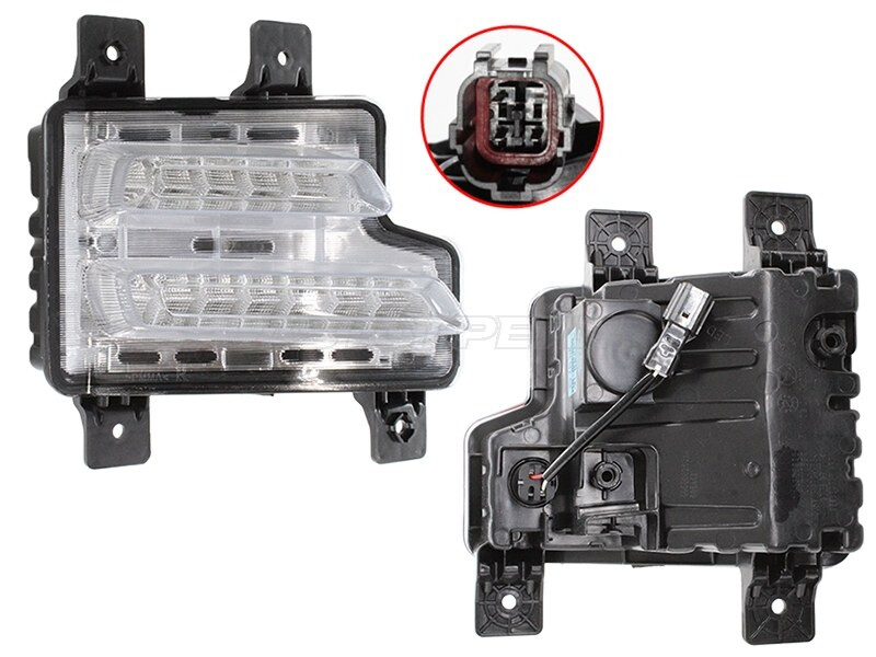 Ходовые огни правая сторона для китайского автомобиля Chery Tiggo 7 Pro (605000269AA)