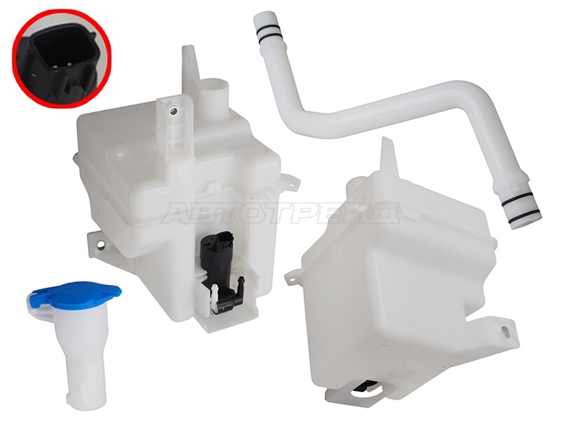 Бачок омывателя с заливной горловиной для китайского автомобиля Haval Dargo (5207100XKN45A)