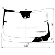 Стекло лобовое с Д.Д. молдинг полный обогрев камера FUYAO для Exeed TXL  (555000162AA)
