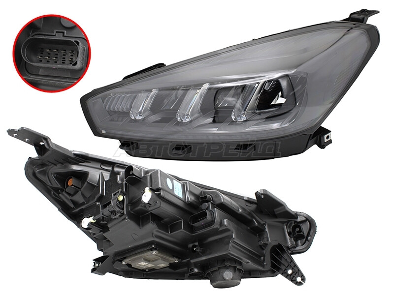 Фара левая LED Китай для китайского автомобиля Chery Tiggo 4 (605000626AA)