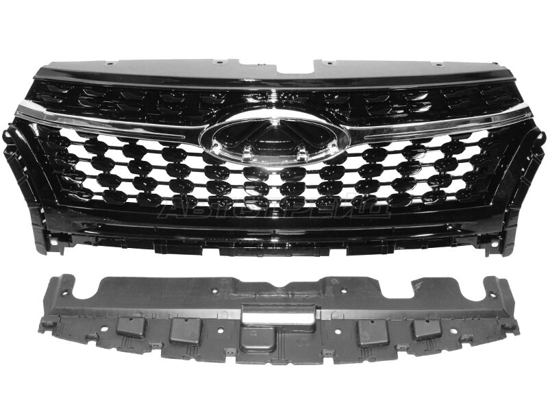 Решотка радиатора 18-23г Китай для китайского автомобиля Chery Tiggo 4 (602000263AA)