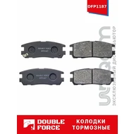 Колодки задние аналог DUBLE FORCE для Great Wall Hover H2  (3502150-K00)